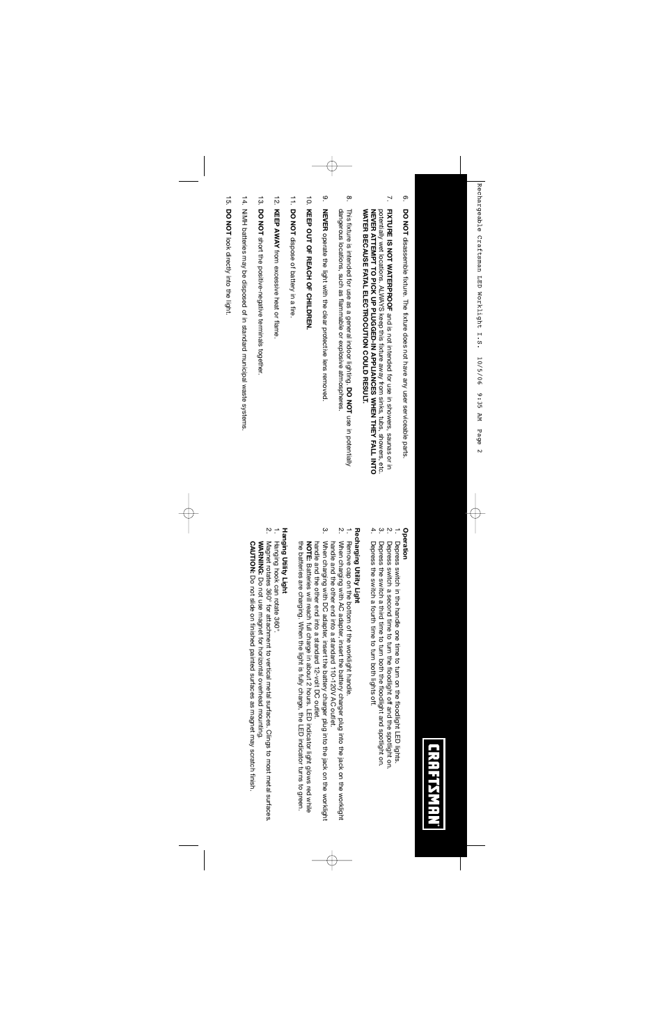 Craftsman 73904 User Manual | Page 2 / 2