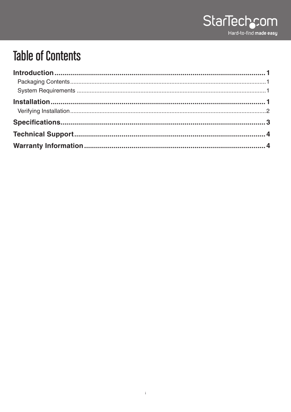 StarTech.com ICUSB232SM3 User Manual | Page 3 / 8