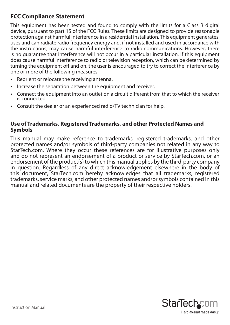 StarTech.com PCI2S232485I User Manual | Page 2 / 12