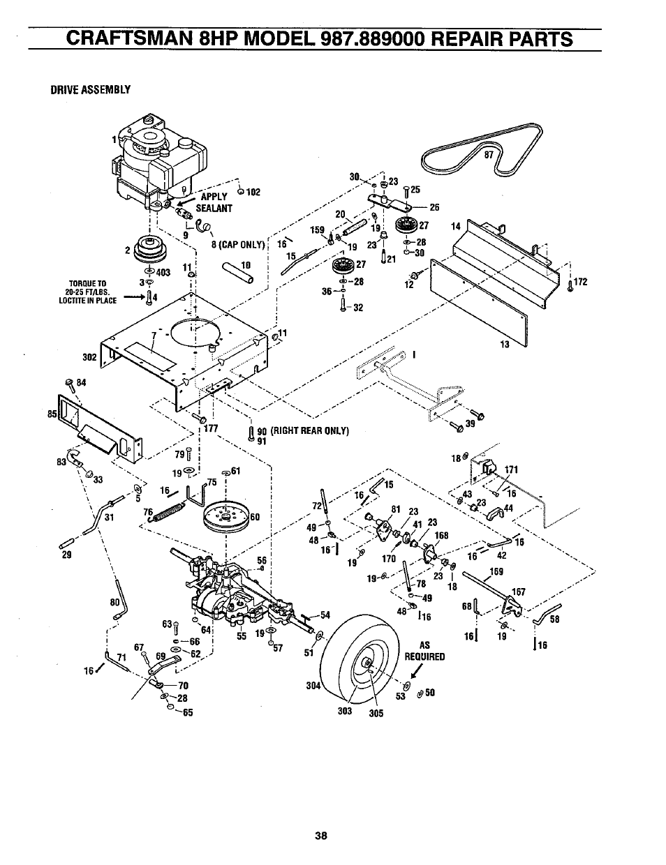Craftsman 987.889000 User Manual | Page 38 / 52