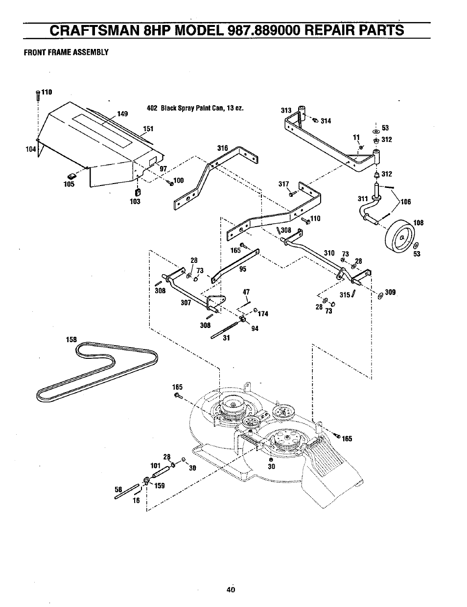 Craftsman 987.889000 User Manual | Page 40 / 52