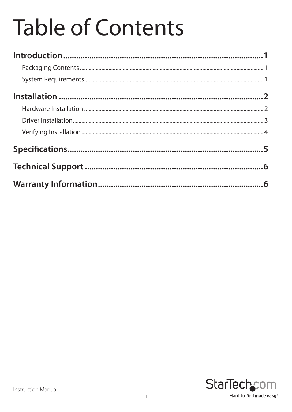 StarTech.com PCI2S2PMC User Manual | Page 3 / 10