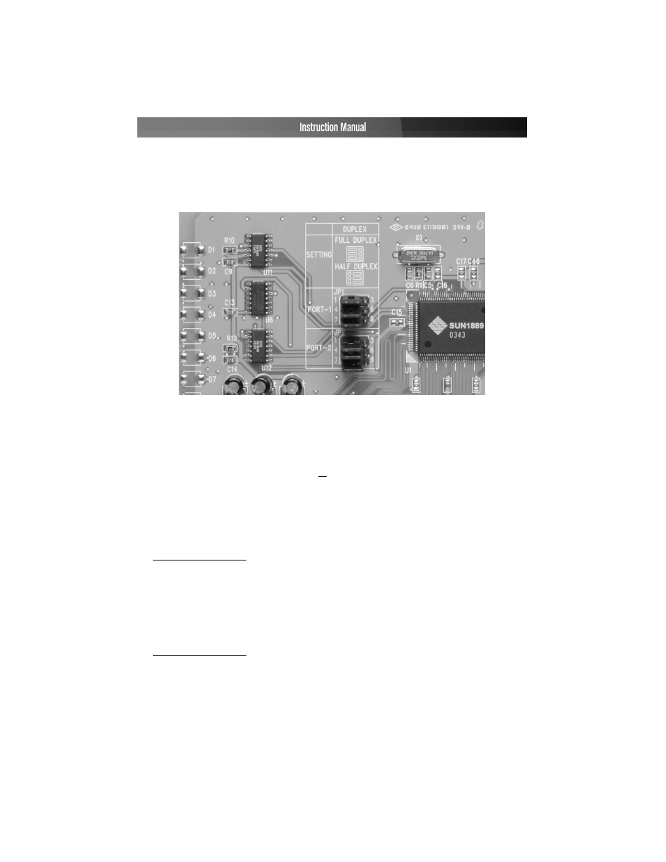 Configuring your serial card, Instruction manual | StarTech.com PCI2S422DB9 User Manual | Page 7 / 11