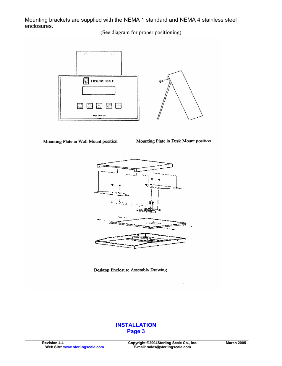 Sterling Scale 825 User Manual | Page 5 / 31