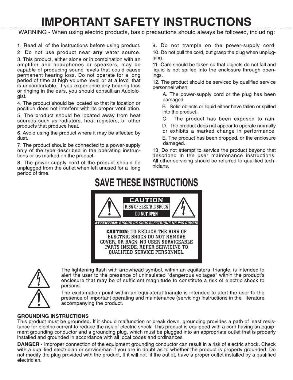 Safety & notes | Studio Electronics SE-1X User Manual | Page 2 / 19