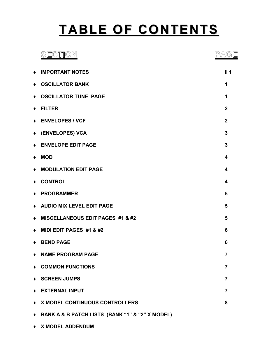 Studio Electronics SE-1X User Manual | Page 4 / 19