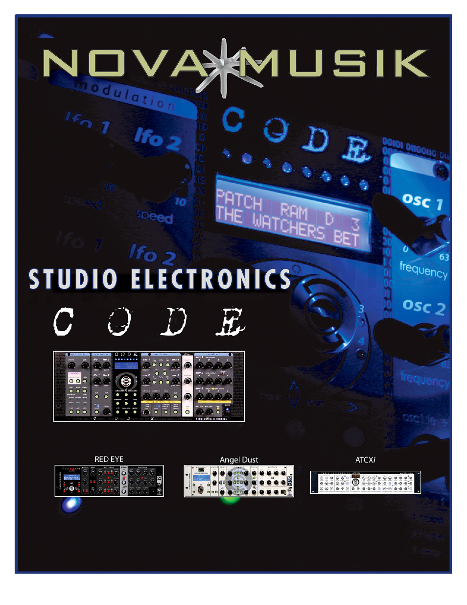 Studio Electronics C.O.D.E. User Manual | 13 pages