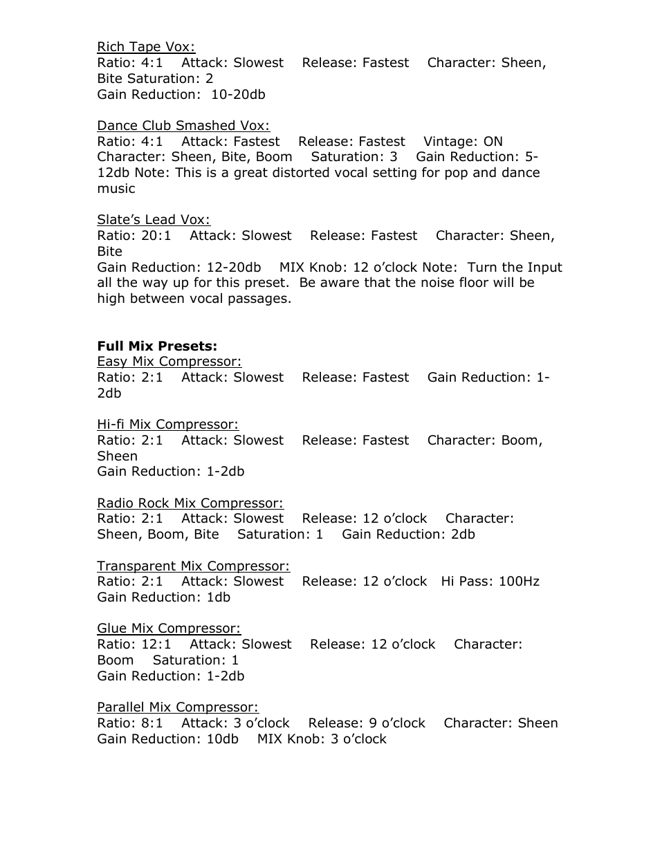 Studio Electronics Dragon User Manual | Page 8 / 14
