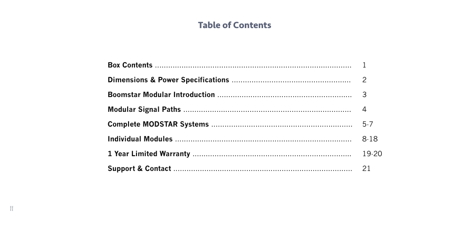 Studio Electronics Boomstar Modular User Manual | Page 3 / 25