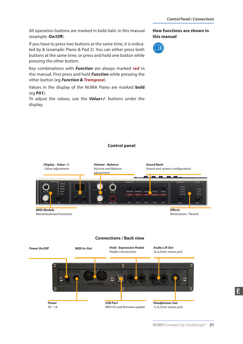 Studiologic Numa Compact Manual User Manual | Page 21 / 53