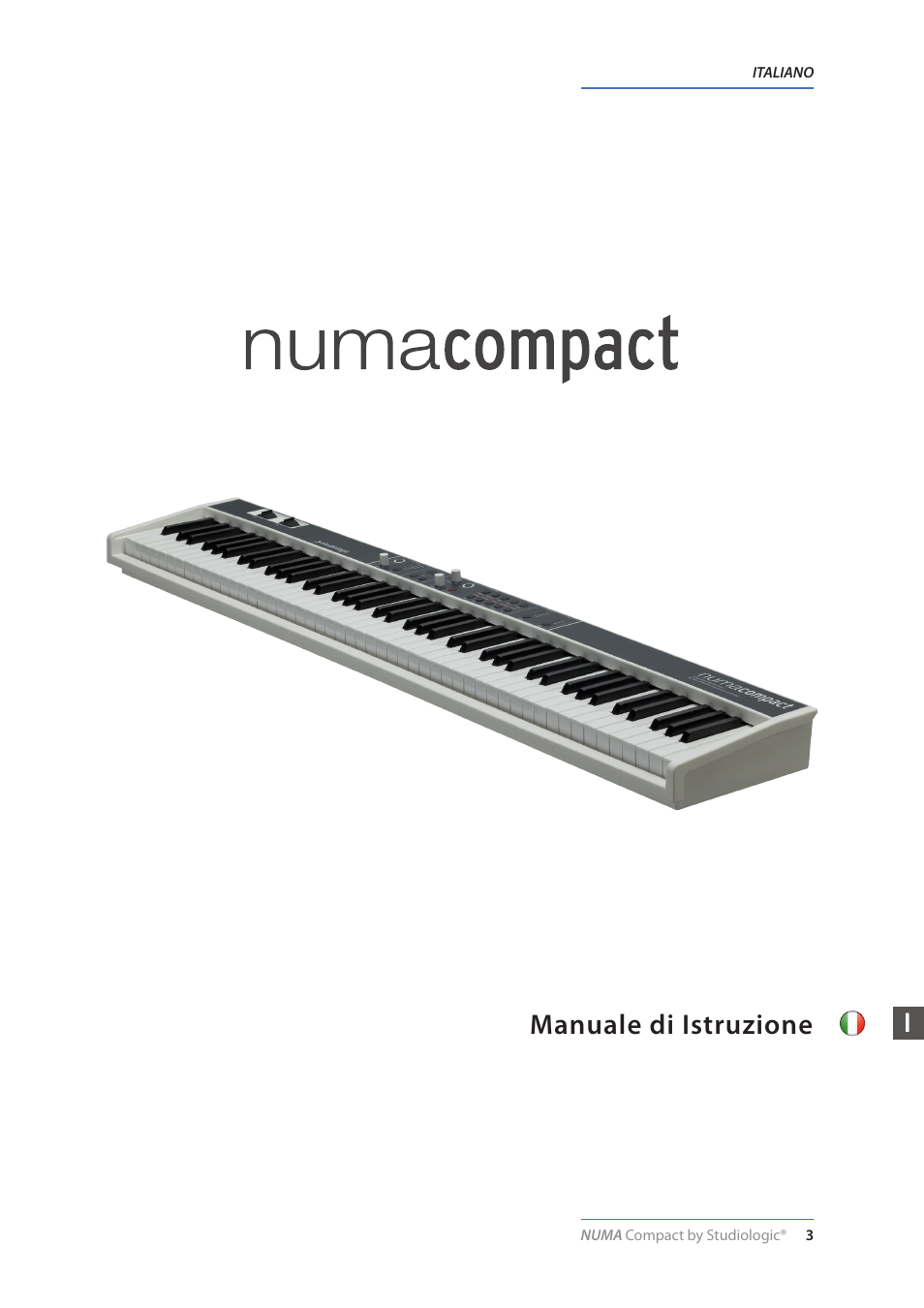 Imanuale di istruzione | Studiologic Numa Compact Manual User Manual | Page 3 / 53