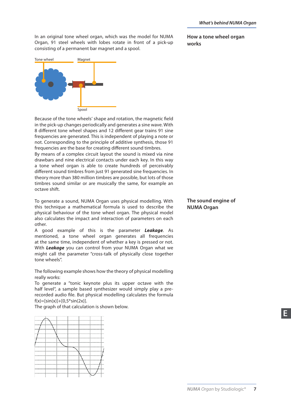 What‘s behind numa organ, How a tone wheel organ works, The sound engine of numa organ | Studiologic Numa Organ User Manual | Page 7 / 68