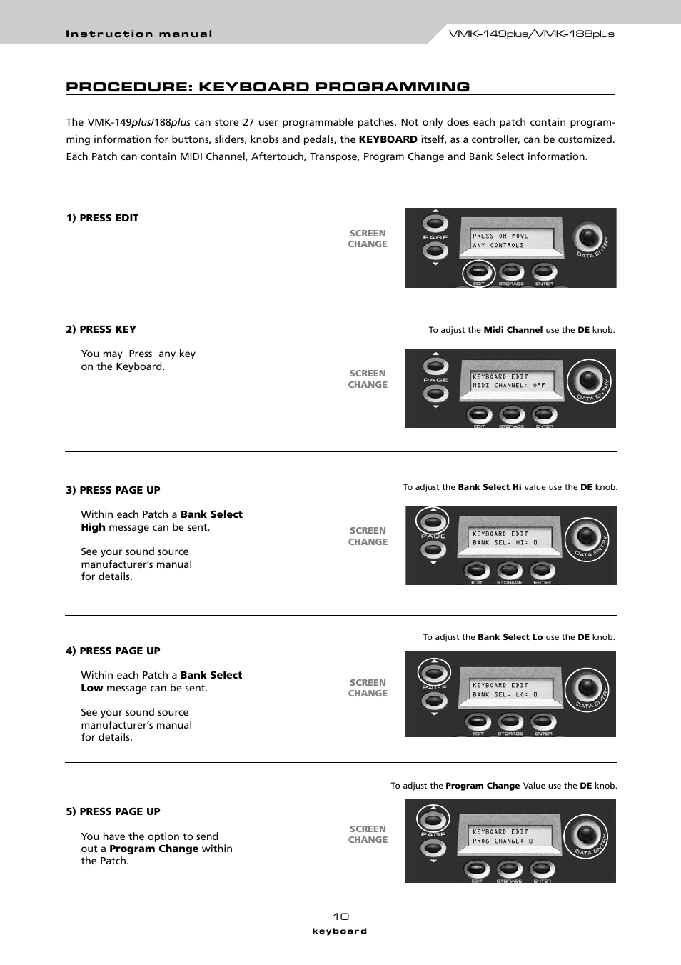 Studiologic VMK161Organ User Manual | Page 12 / 98