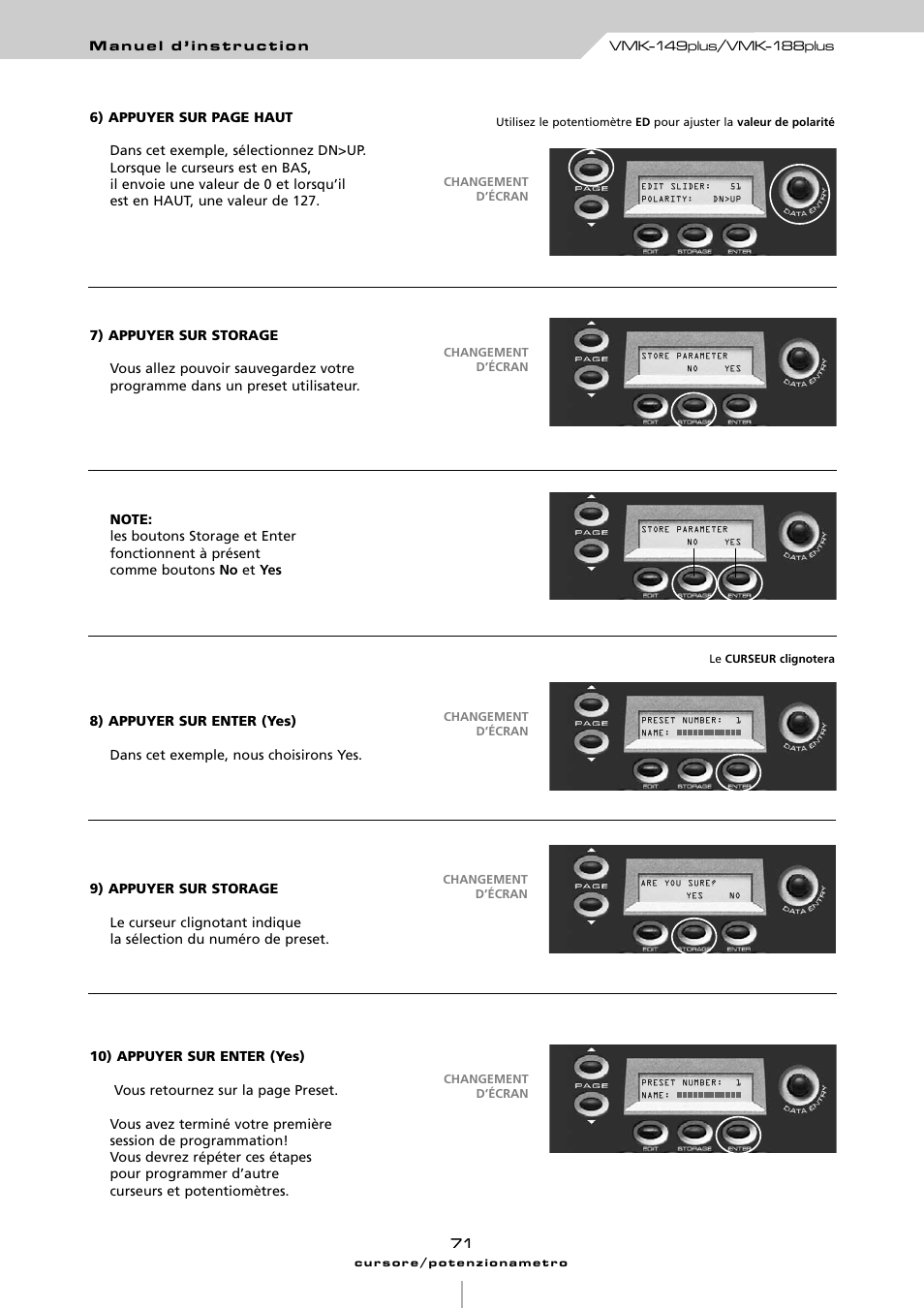 Studiologic VMK161Organ User Manual | Page 73 / 98