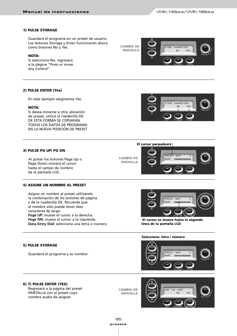 Studiologic VMK161Organ User Manual | Page 87 / 98