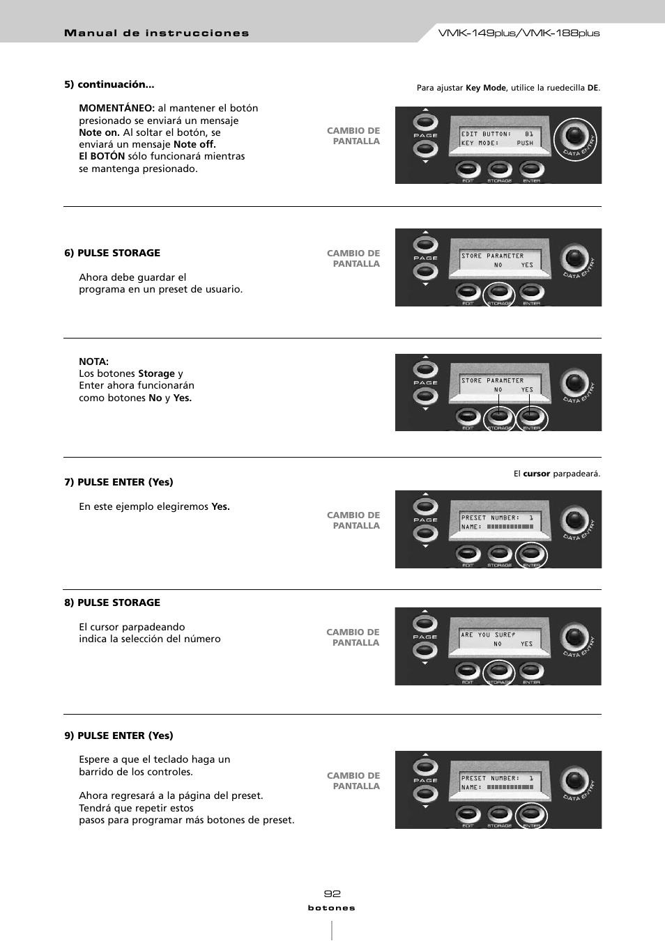 Studiologic VMK161Organ User Manual | Page 94 / 98