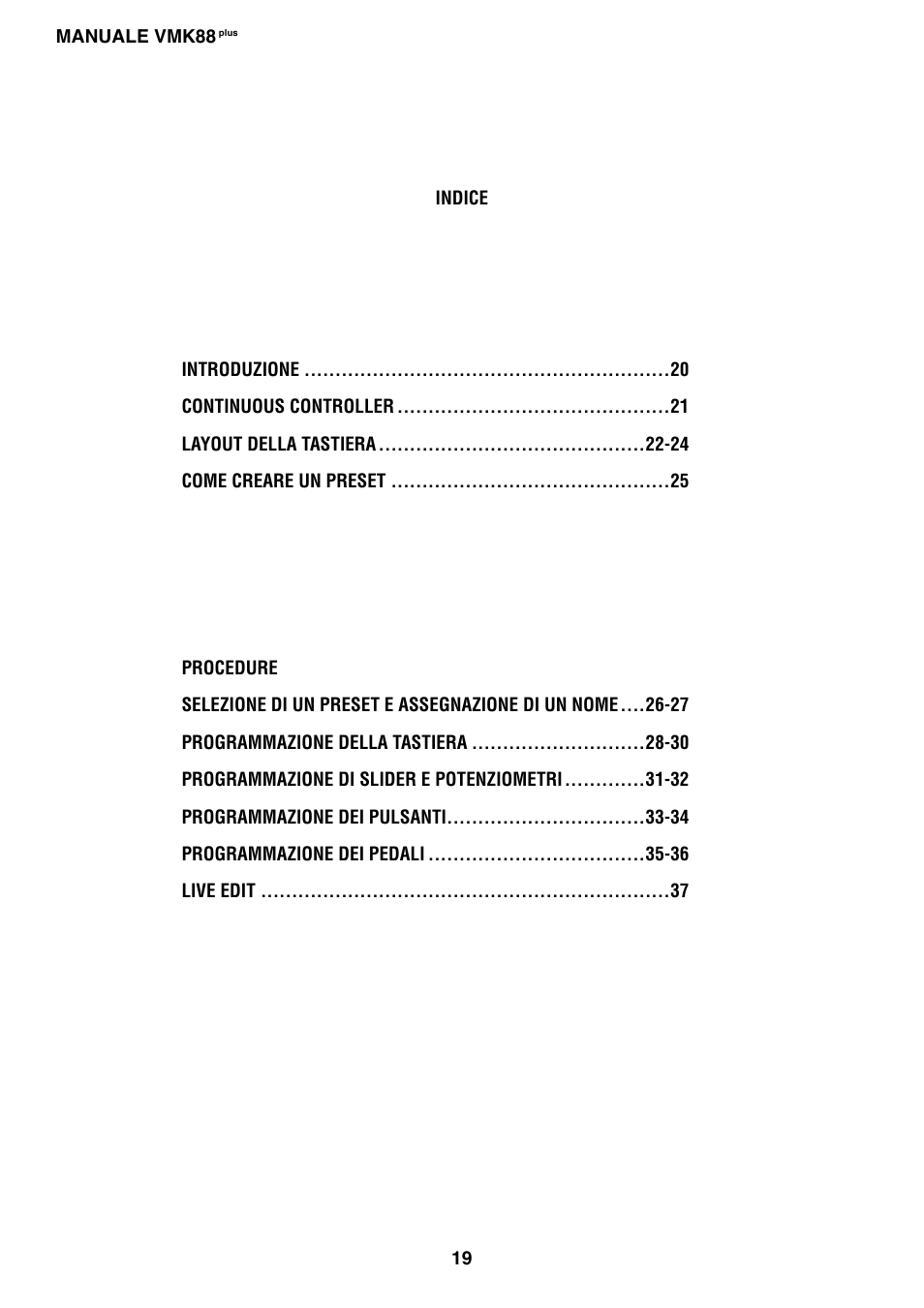 Studiologic VMK88Plus User Manual | Page 21 / 98