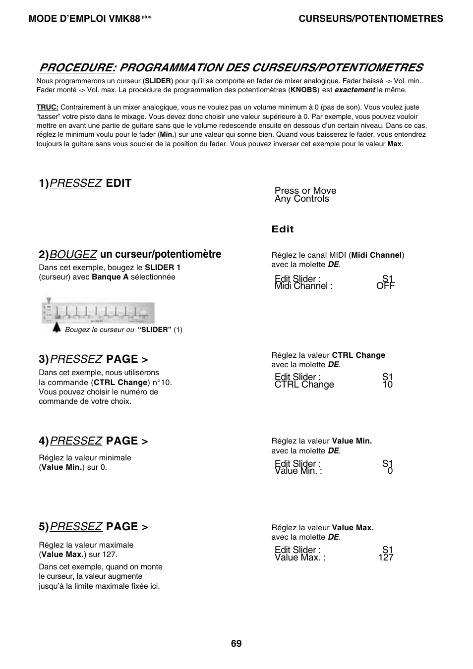 Studiologic VMK88Plus User Manual | Page 71 / 98