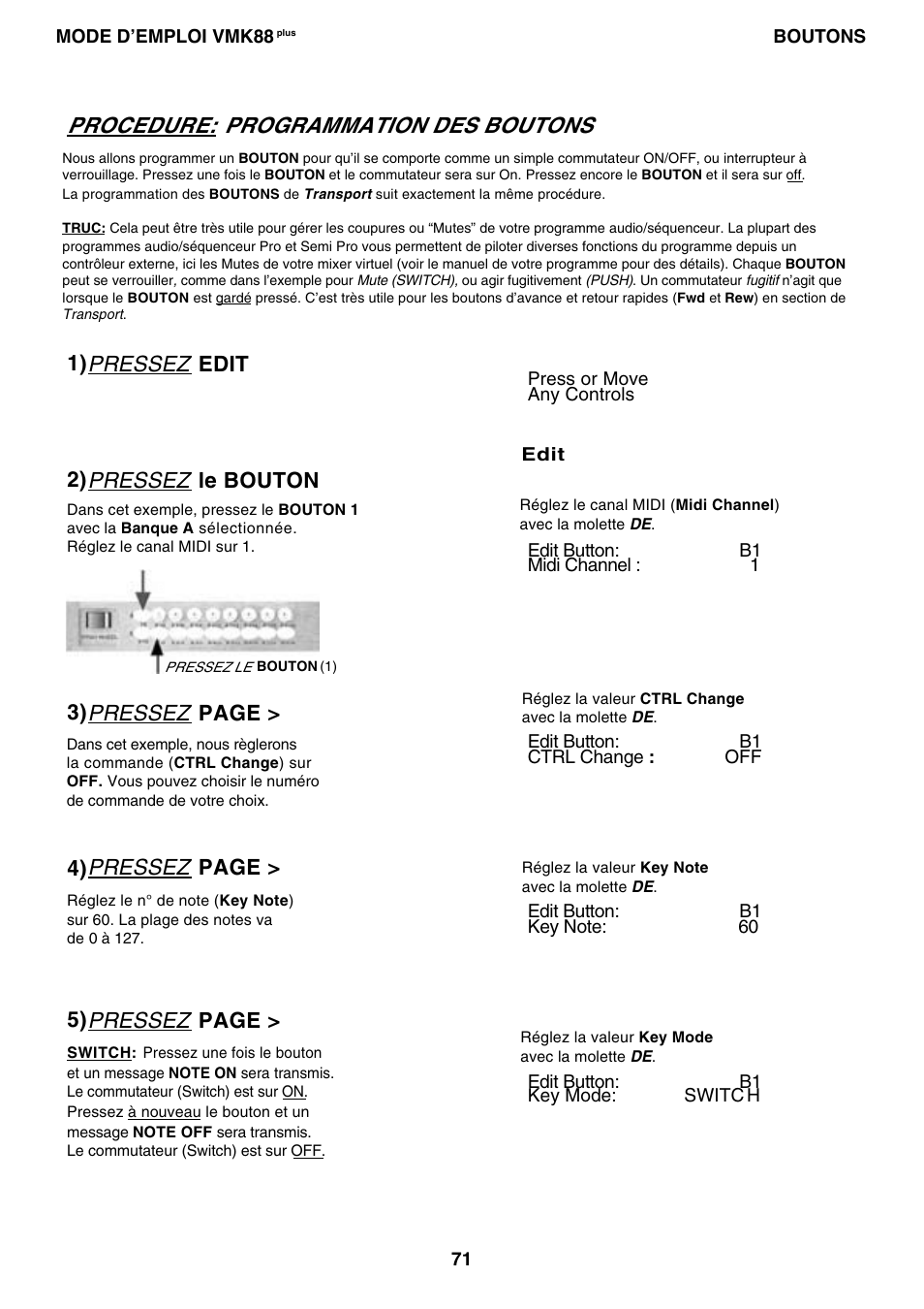 Studiologic VMK88Plus User Manual | Page 73 / 98