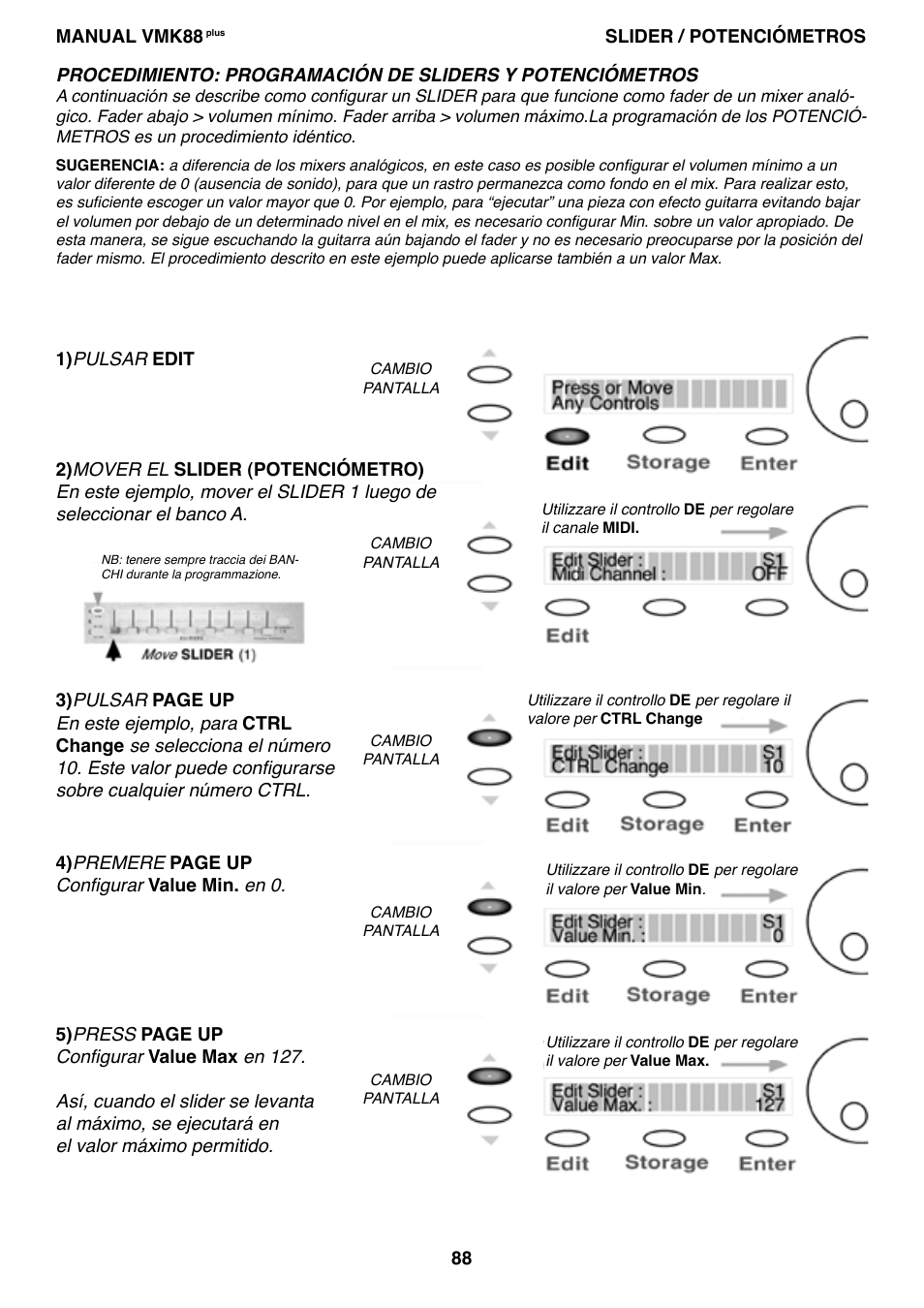 Studiologic VMK88Plus User Manual | Page 90 / 98