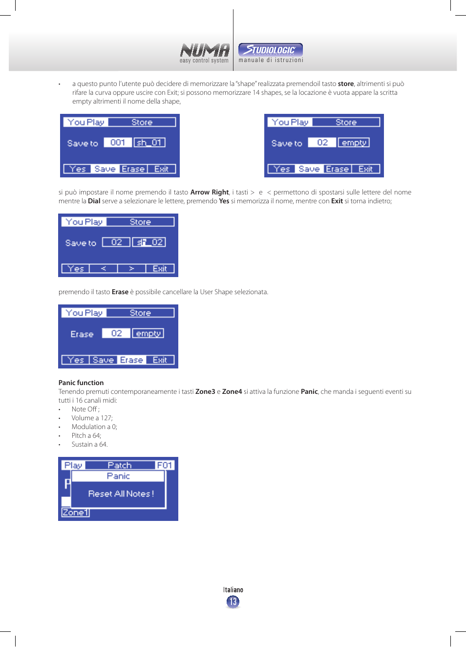 Studiologic Numa Nero User Manual | Page 13 / 47