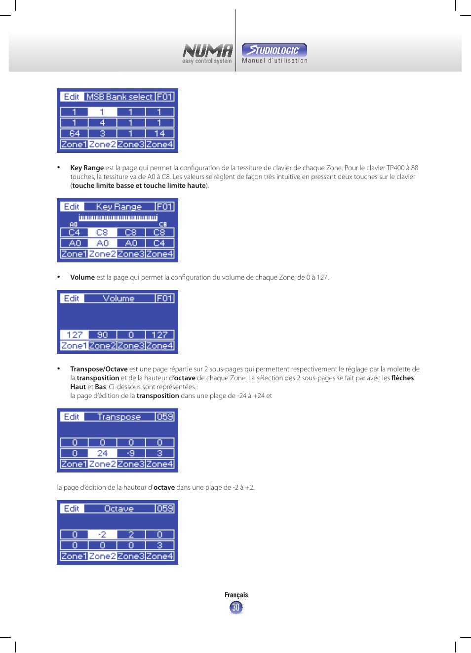 Studiologic Numa Nero User Manual | Page 30 / 47