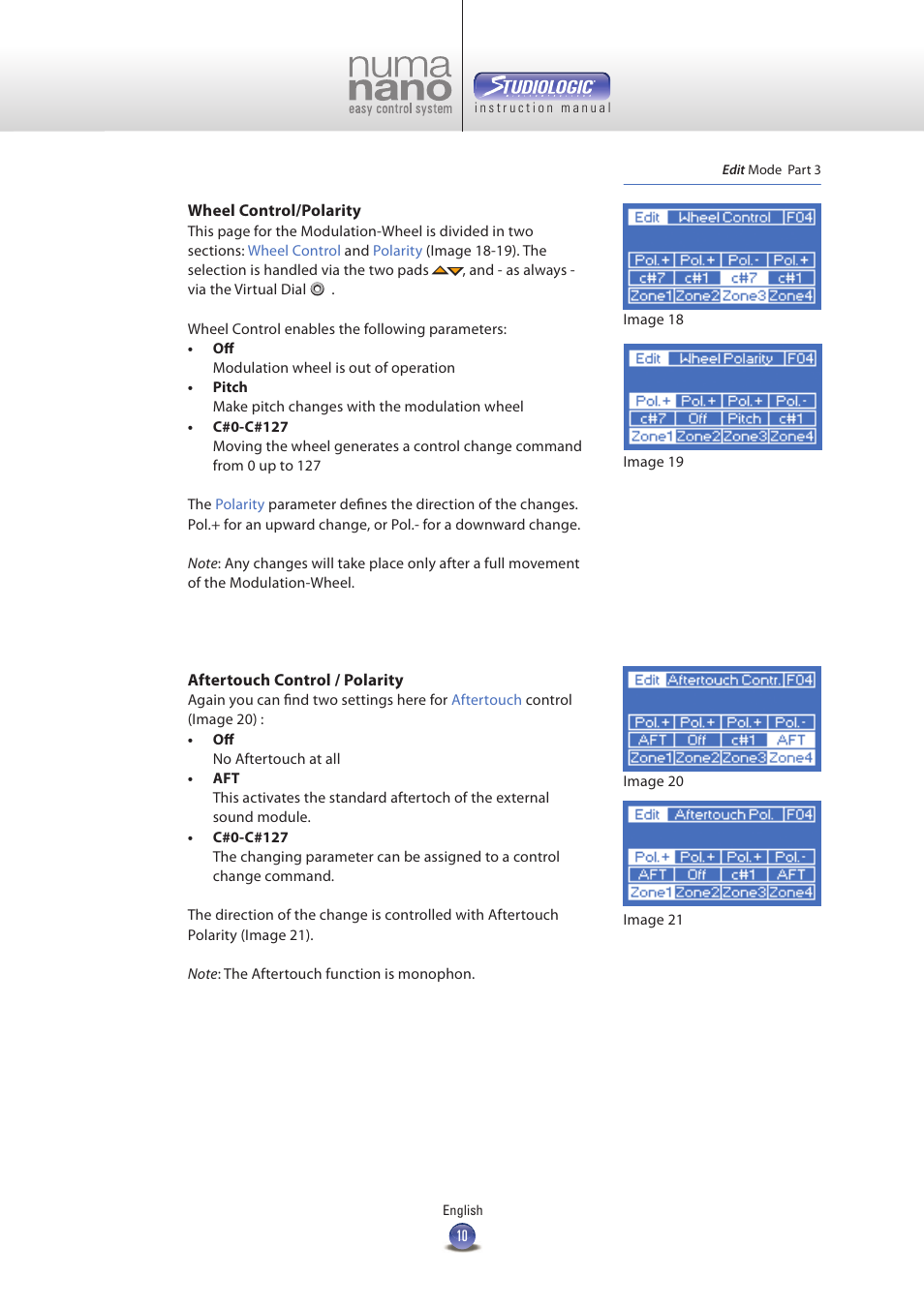 Studiologic Numa Nano User Manual | Page 10 / 16