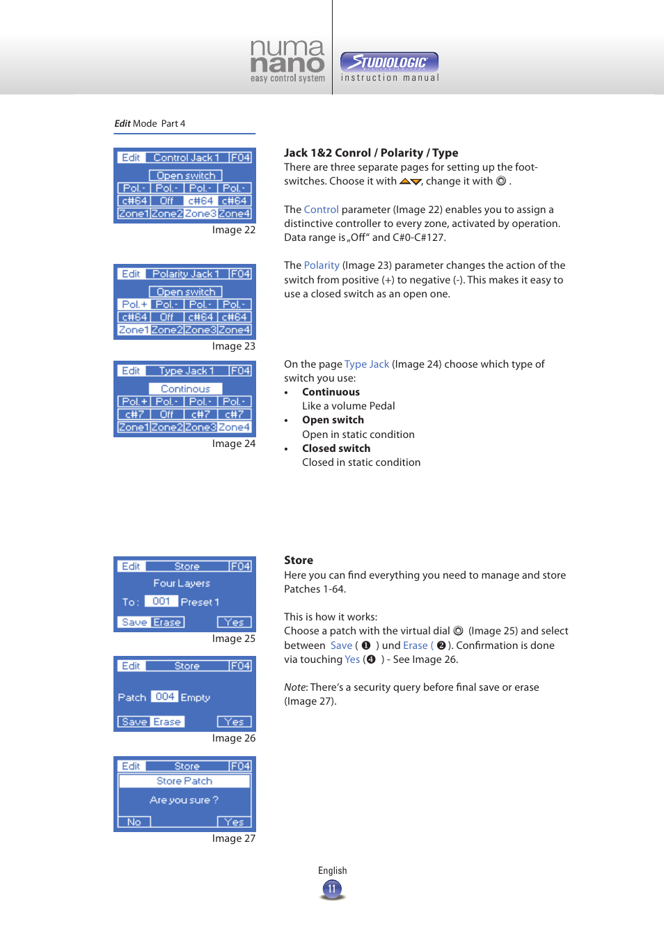 Studiologic Numa Nano User Manual | Page 11 / 16