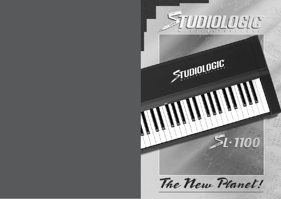 Studiologic SL1100 User Manual | 23 pages