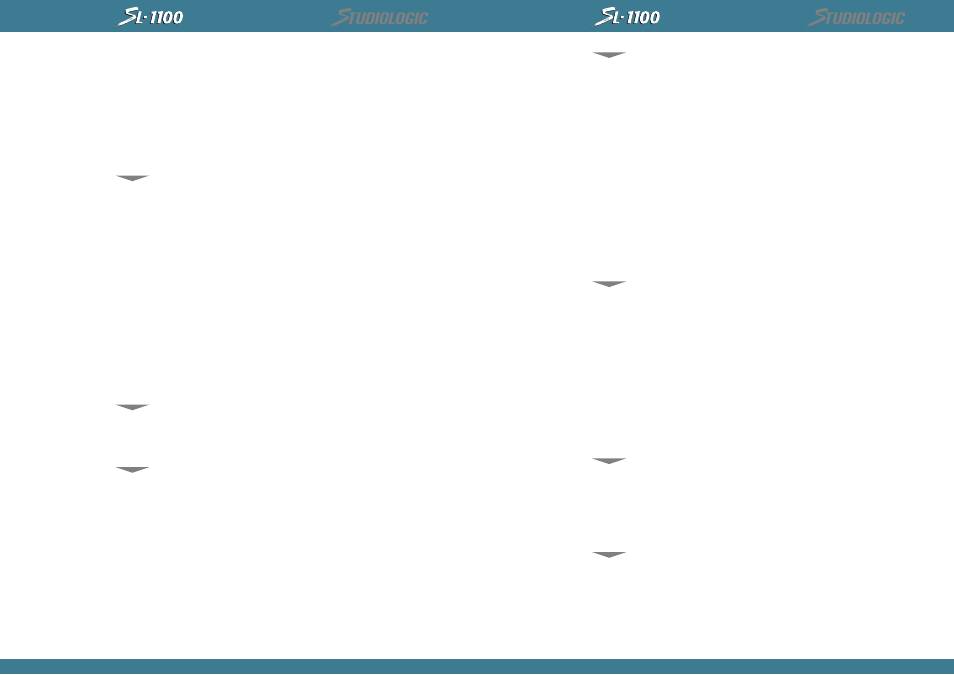 Studiologic SL1100 User Manual | Page 21 / 23
