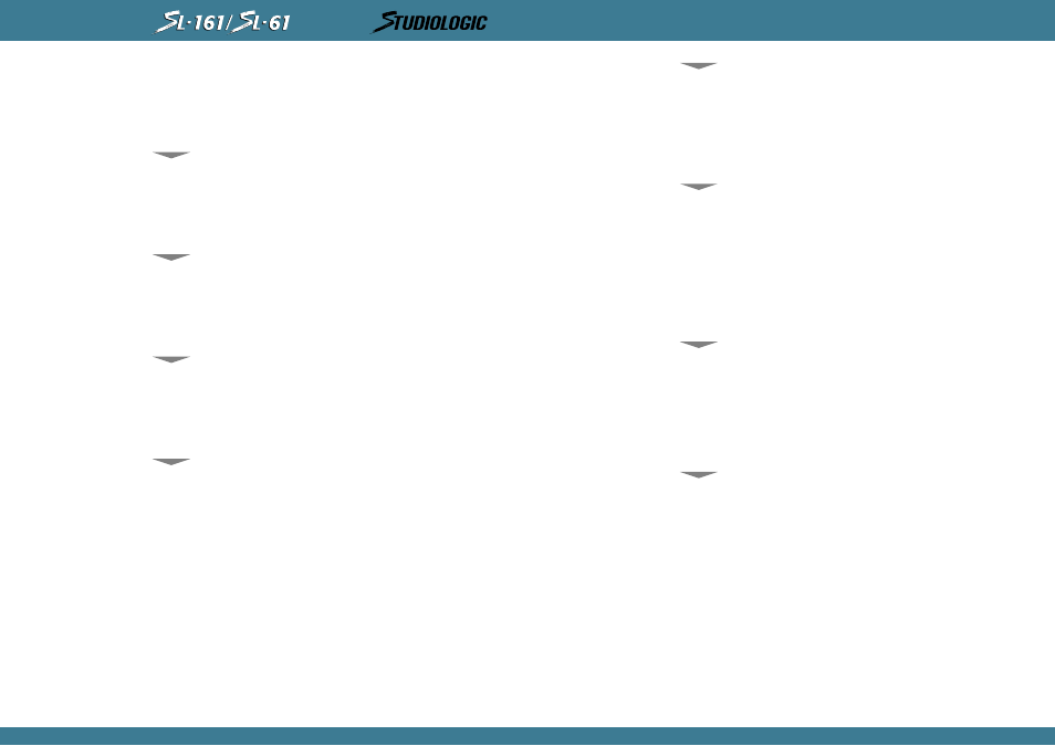 Italiano | Studiologic SL61 User Manual | Page 3 / 23