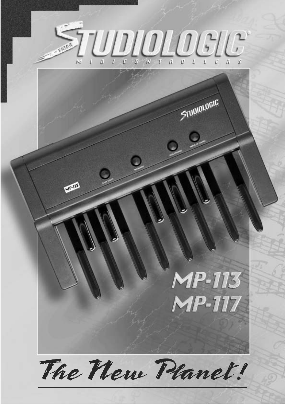 Studiologic MP 117 Pedalboard User Manual | 8 pages