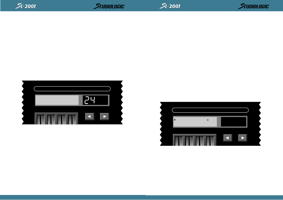 Perform / edit, Name port ina chan 1 α -del, Orchester vol#1 vol#2 swab- pitch g8 revrb | Studiologic SL2001 User Manual | Page 10 / 94