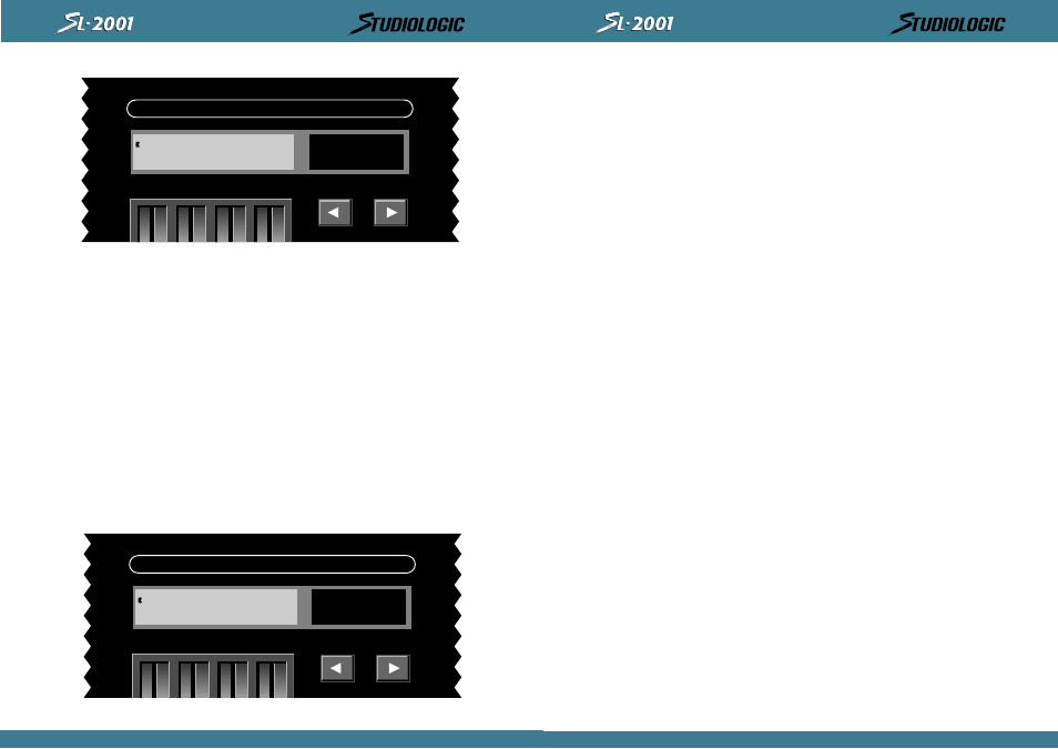 Perform / edit, Char a <crsr, Char a prg zone format midi <crsr | Studiologic SL2001 User Manual | Page 11 / 94