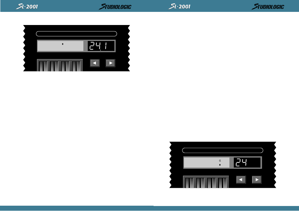 Perform / edit, Store edit to prst24 α -yes -no | Studiologic SL2001 User Manual | Page 13 / 94