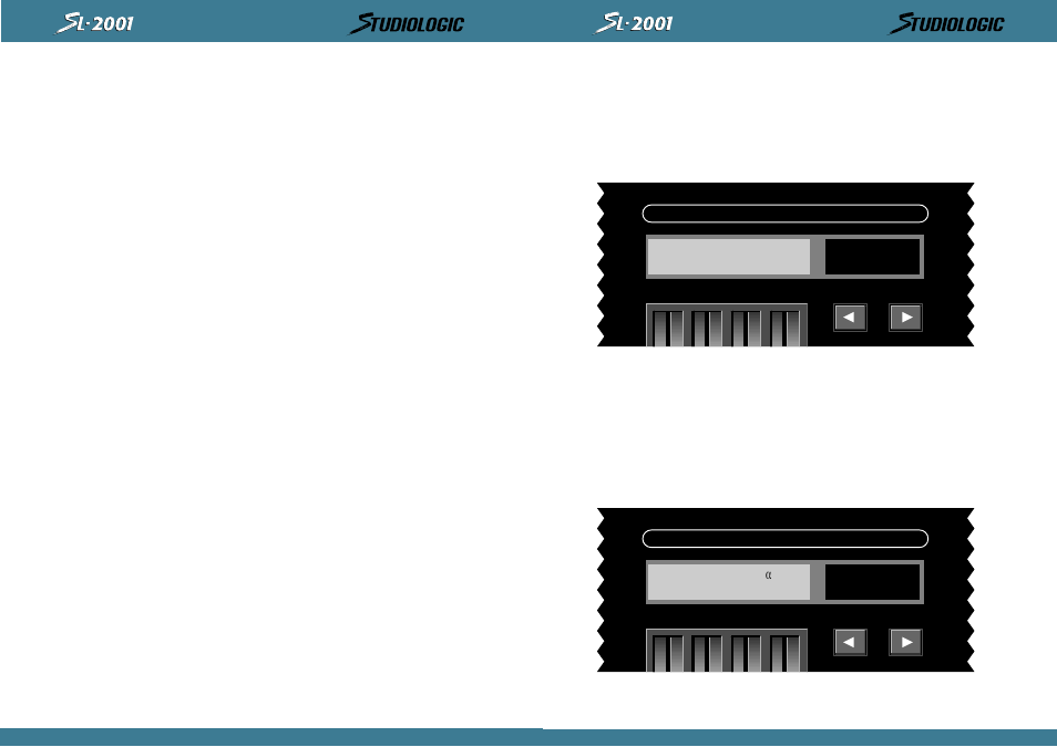 Perform / edit, Midi? input: - - - d output: a b | Studiologic SL2001 User Manual | Page 14 / 94