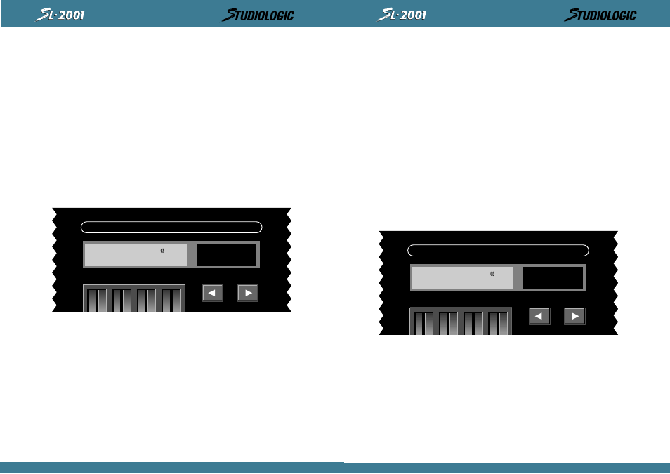Perform / edit, Chain g step 1 prst end α -del | Studiologic SL2001 User Manual | Page 15 / 94