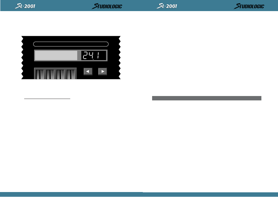 Perform / edit | Studiologic SL2001 User Manual | Page 24 / 94