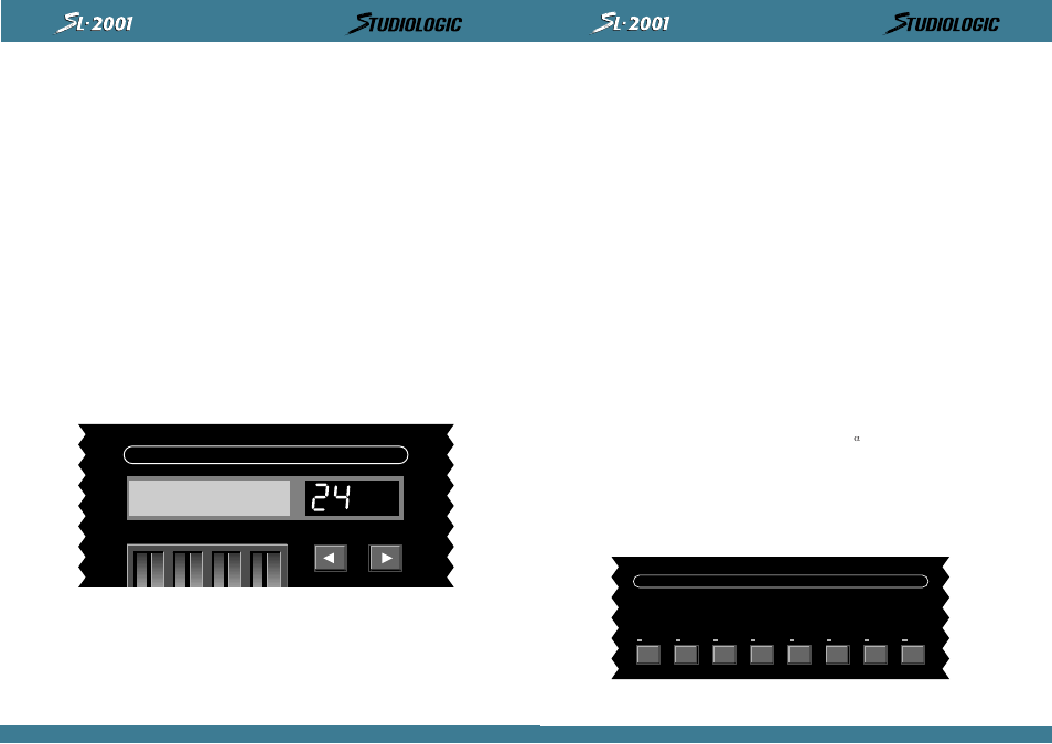 Perform / edit, Orchester vol#1 vol#2 swab- pitch g8 revrb, Operation | Studiologic SL2001 User Manual | Page 32 / 94