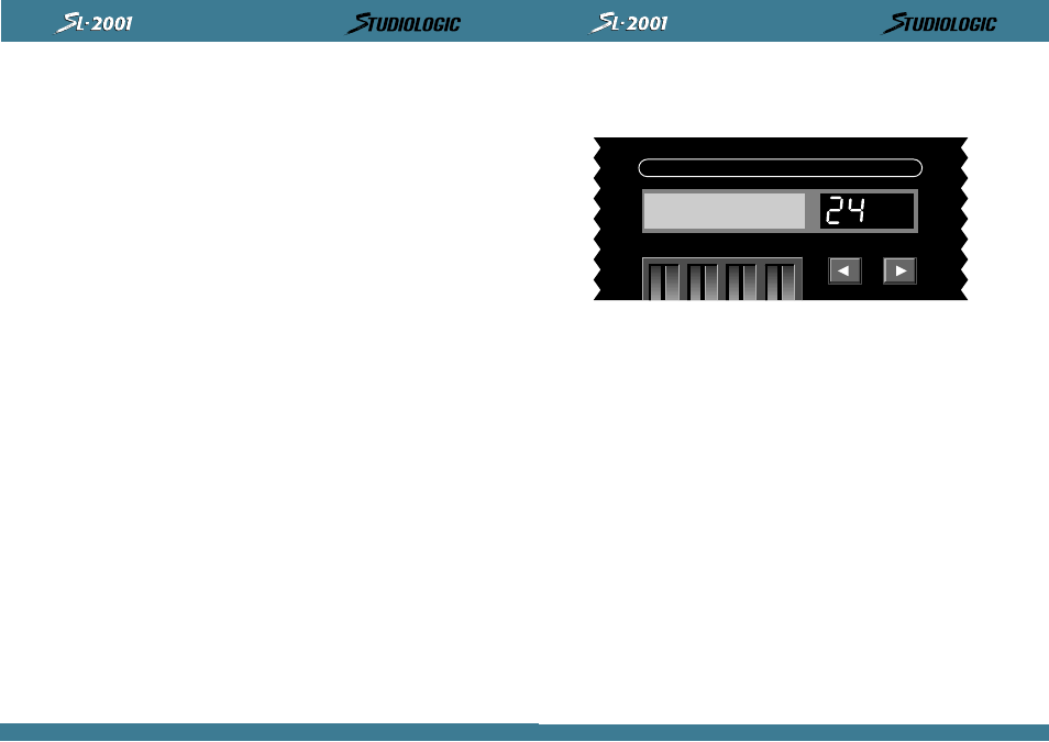 Perform / edit, Orchester vol#1 vol#2 swab- pitch g8 revrb | Studiologic SL2001 User Manual | Page 33 / 94