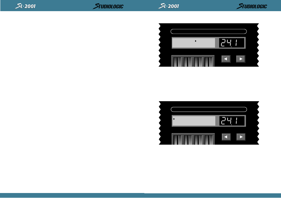Perform / edit, Play kybd2 to set zone | Studiologic SL2001 User Manual | Page 35 / 94