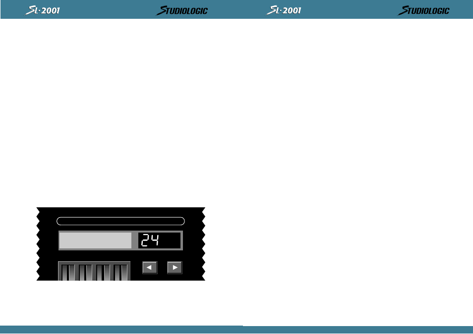 Perform / edit, Orchester vol#1 vol#2 swab- pitch g8 revrb | Studiologic SL2001 User Manual | Page 76 / 94