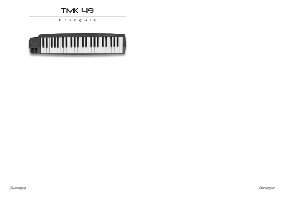 Tmk 49 | Studiologic TMK 49 User Manual | Page 3 / 6