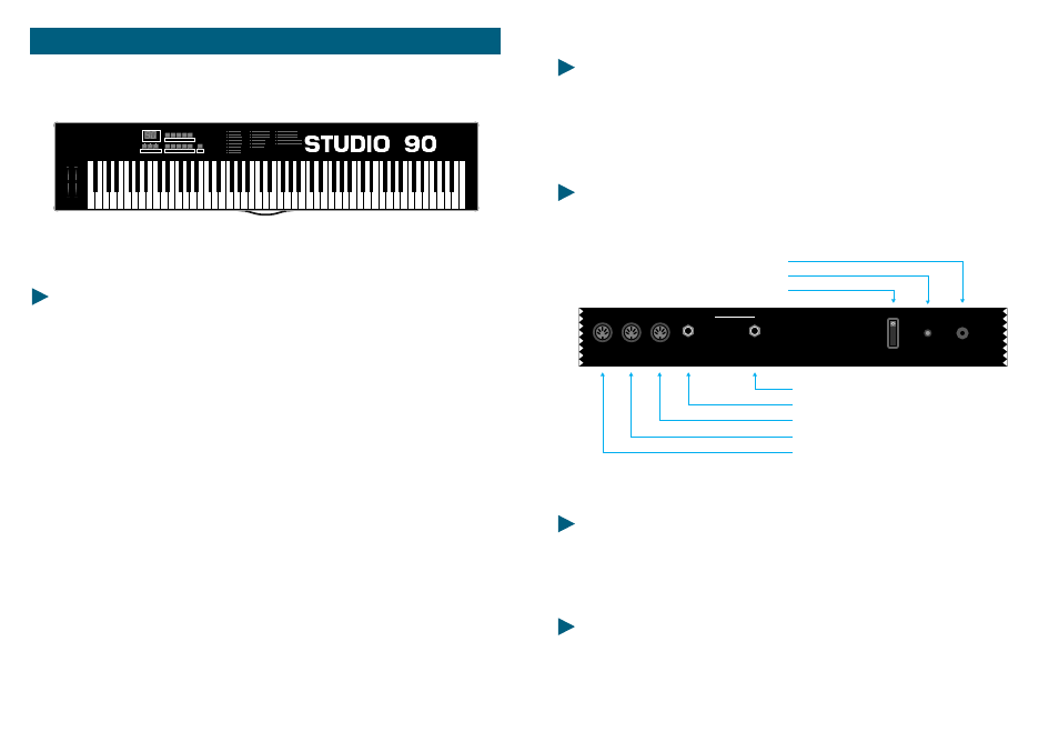 Studio 90 plus, Param. value prog. enter | Studiologic Studio 90 plus User Manual | Page 27 / 31