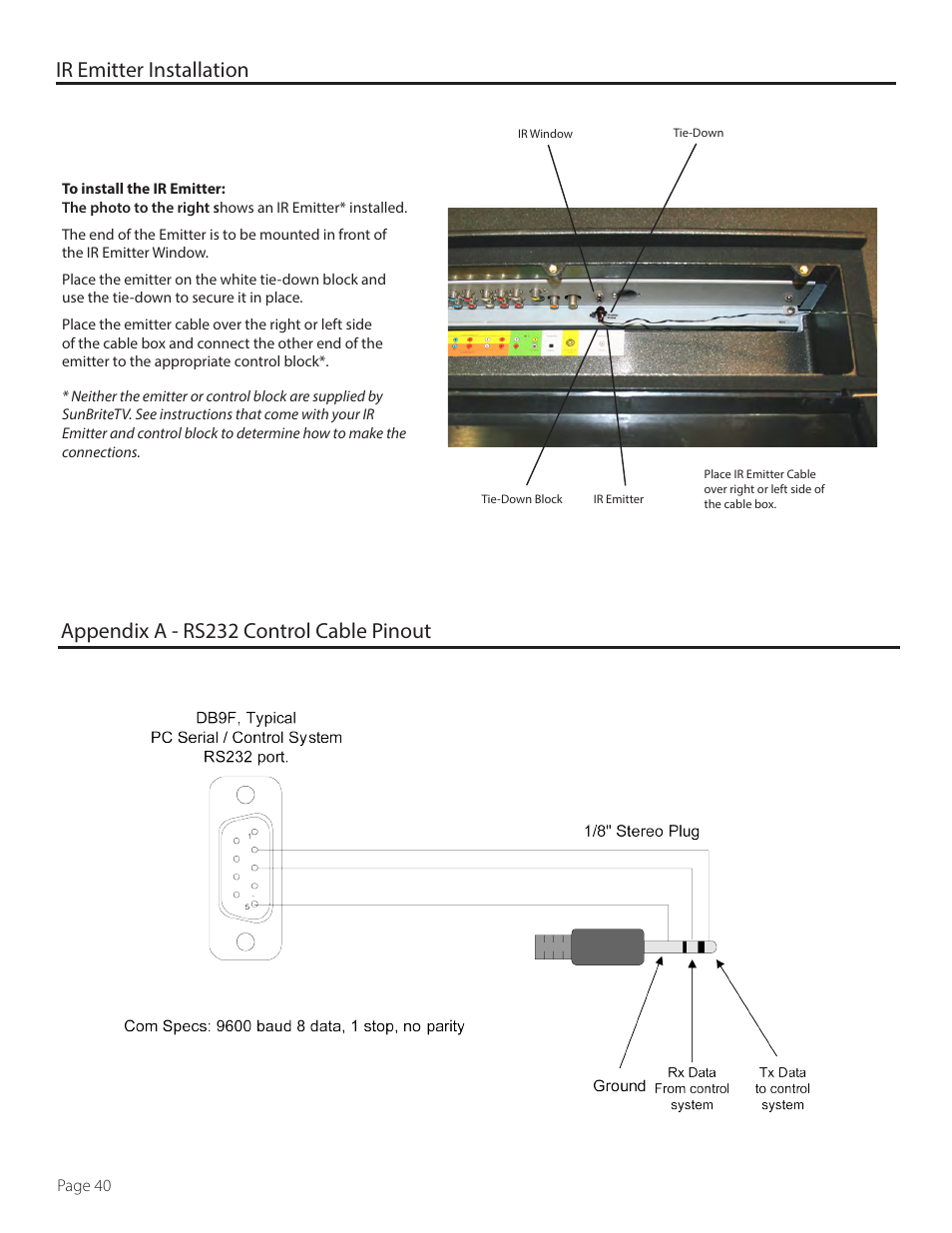 SunBriteTV SB-5517HD User Manual | Page 40 / 42