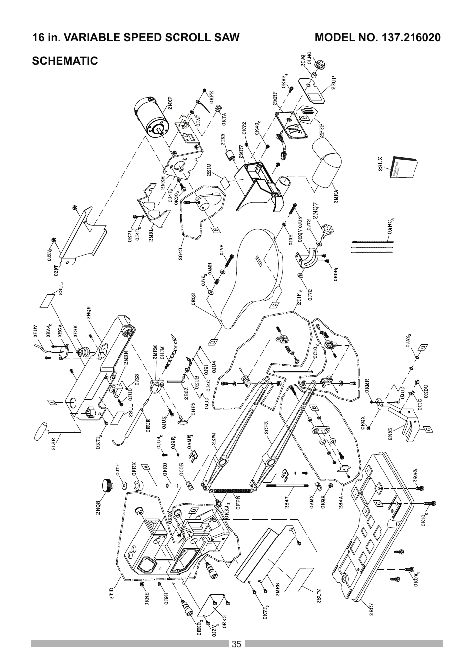 Craftsman 137.21602 User Manual | Page 35 / 36