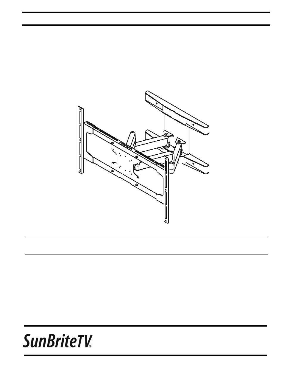 SunBriteTV SB-WM46 User Manual | 12 pages