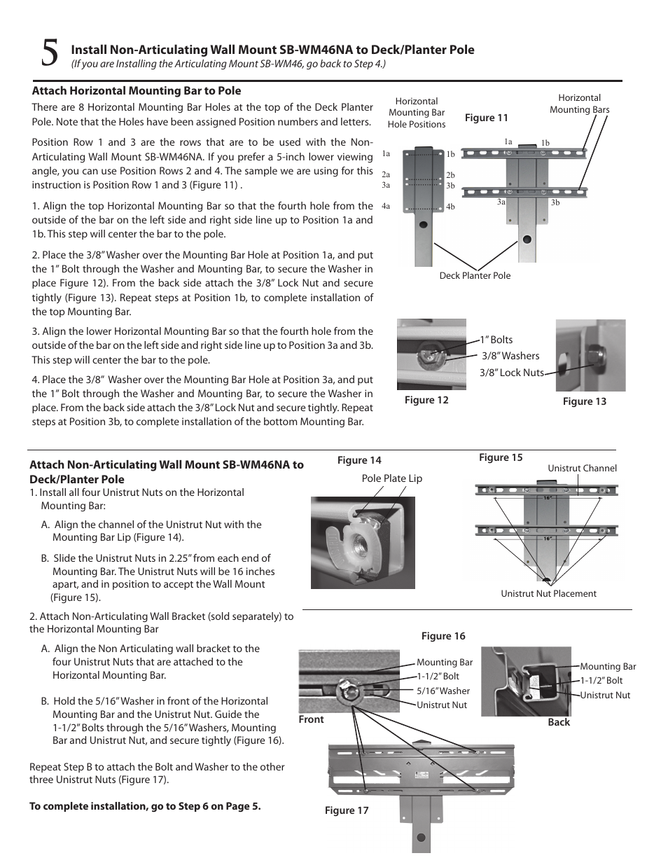 SunBriteTV SB-DP46XA User Manual | Page 4 / 6