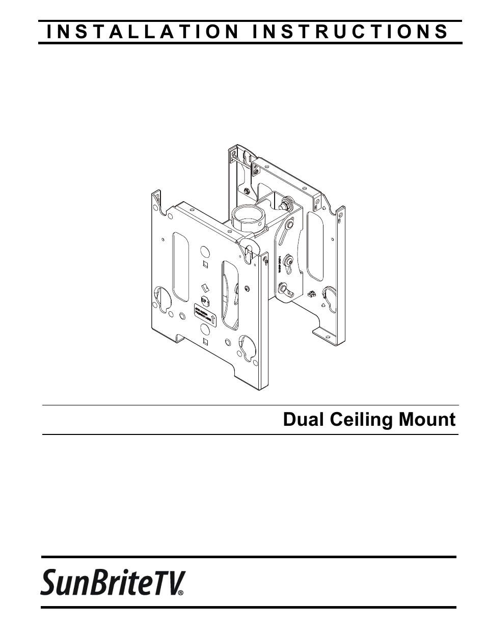 SunBriteTV SB-CMD46 User Manual | 8 pages