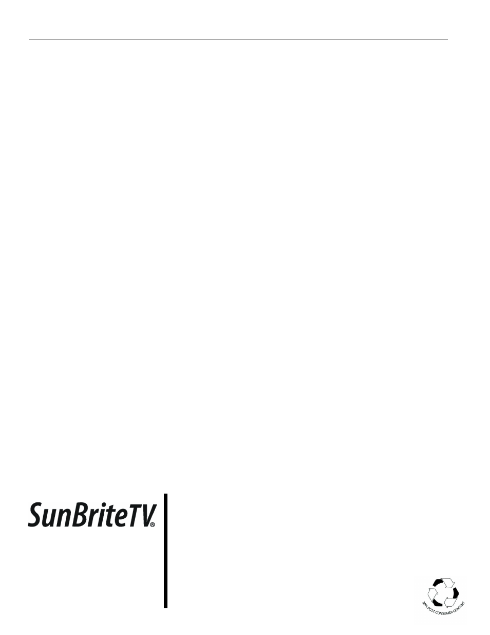 Sunbritetv, llc | SunBriteTV SB-CM46A12 User Manual | Page 12 / 12